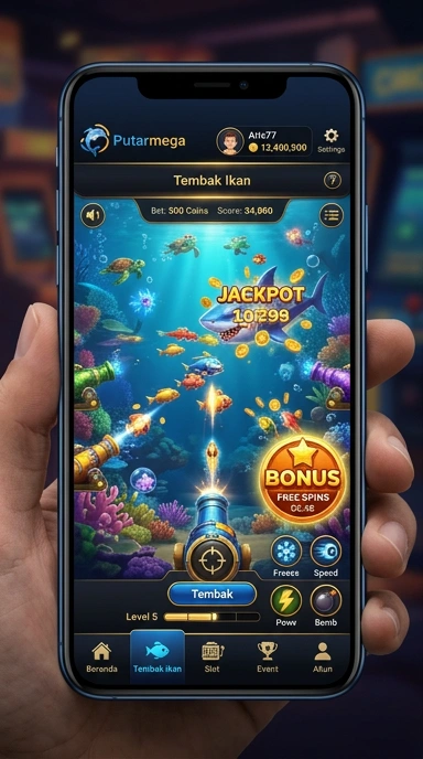 Galeri pratinjau visual putarmega build APK resmi terbaru